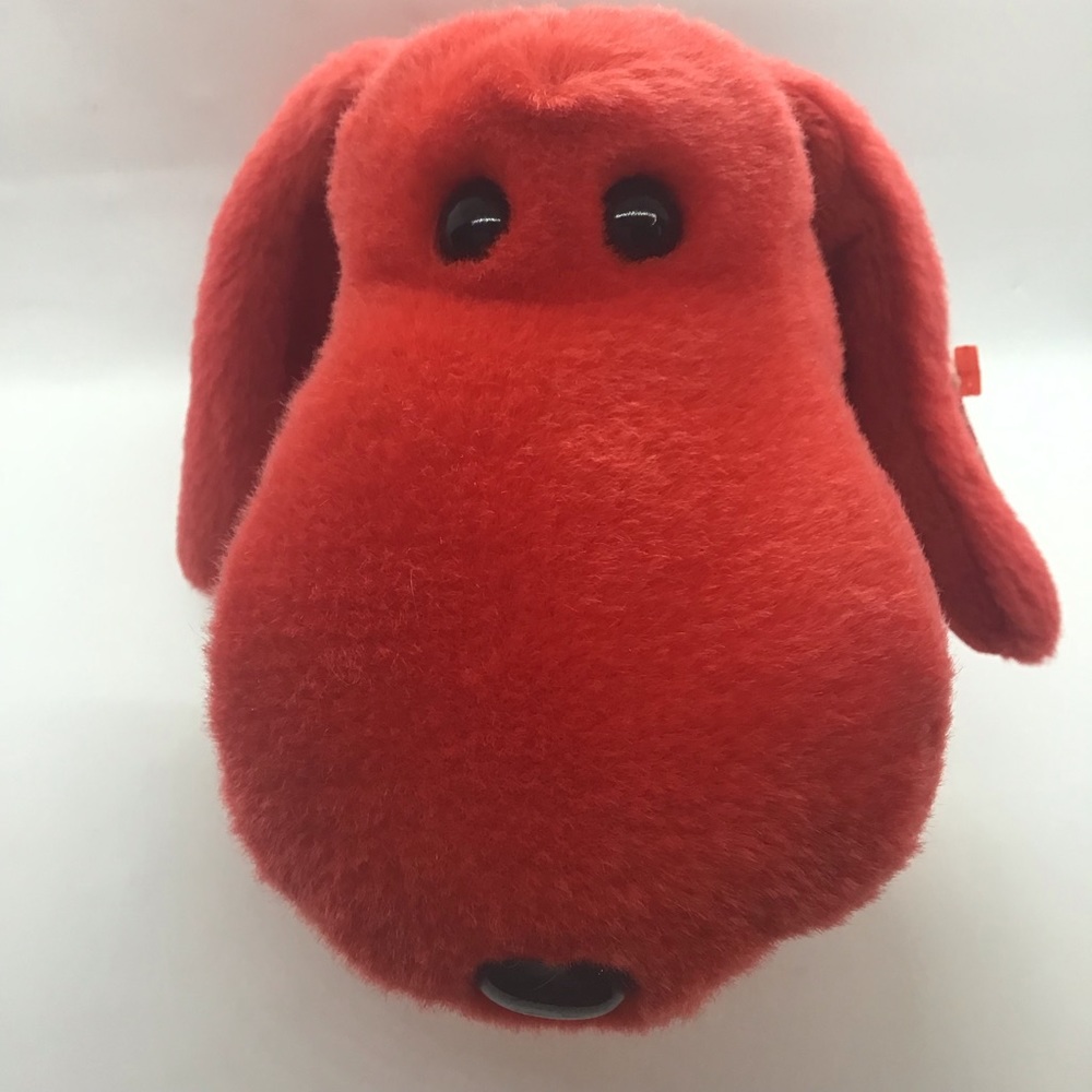 Vintage 1998 TY Rover the Red Dog Beanie Buddy Plush Stuffed Animal Clifford
